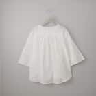 3D刺繍綿ローンブラウス (55105) 16枚目画像