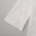 3D刺繍綿ローンブラウス (55105) 19枚目画像