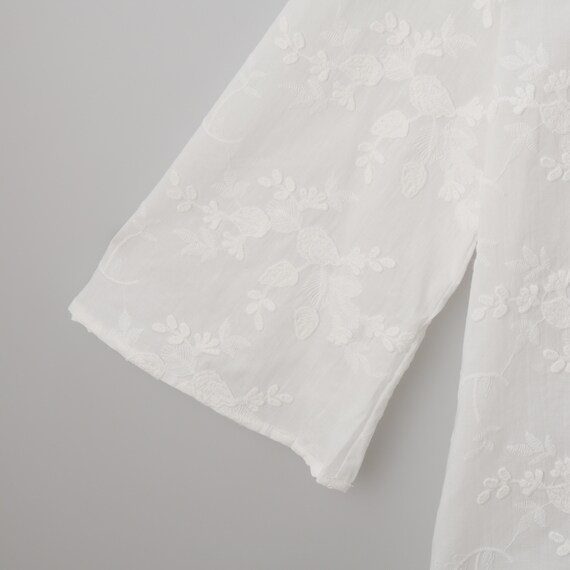 ３Ｄ刺繍綿ローンブラウス　(55105) 19枚目画像