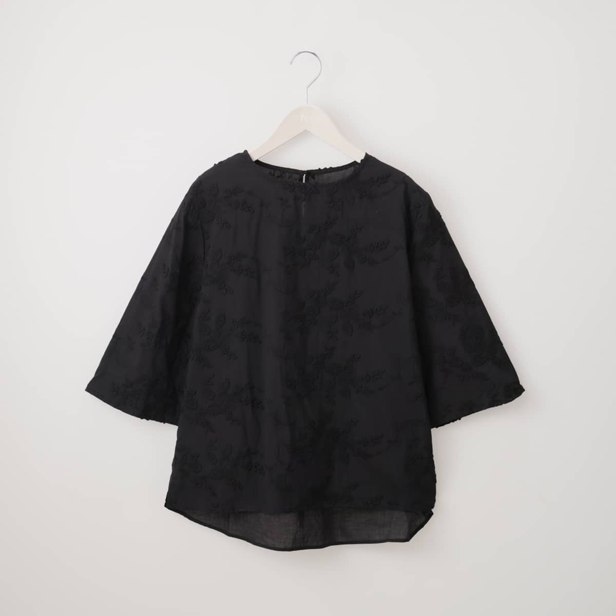 3D刺繍綿ローンブラウス (55105) | ニトリネット【公式】 家具