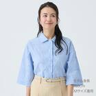 3D刺繍綿ローン5分袖シャツ (55106) 7枚目画像