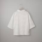 3D刺繍綿ローン5分袖シャツ (55106) 21枚目画像