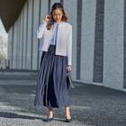 ギャザースカートレギュラー丈　(35102) 2枚目画像