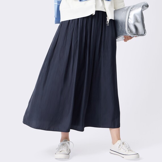 ギャザースカートレギュラー丈　(35102) 3枚目画像