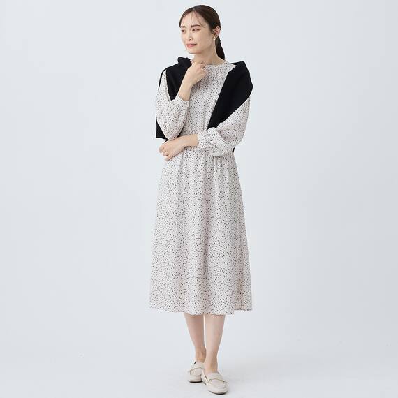 ランダムドットワンピースレギュラー丈　(45101) 2枚目画像