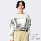 パネルボーダーコットンプルオーバー　(65107) 1枚目画像