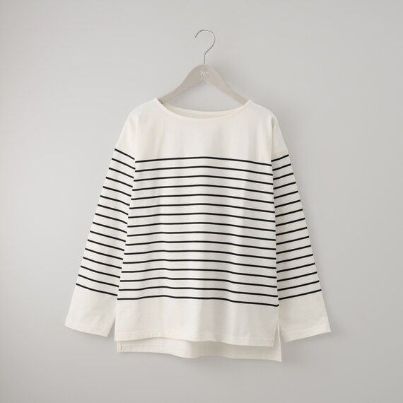 パネルボーダーコットンプルオーバー (65107) 17枚目画像