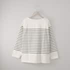 パネルボーダーコットンプルオーバー (65107) 18枚目画像