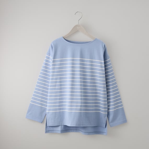 パネルボーダーコットンプルオーバー (65107) 1枚目画像