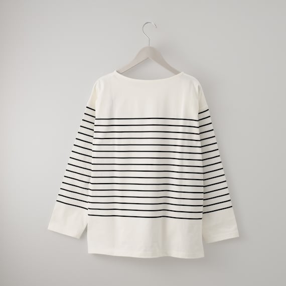 パネルボーダーコットンプルオーバー (65107) 2枚目画像