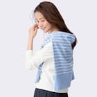 パネルボーダーコットンプルオーバー (65107) 7枚目画像