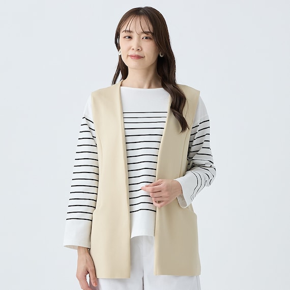 パネルボーダーコットンプルオーバー (65107) 12枚目画像