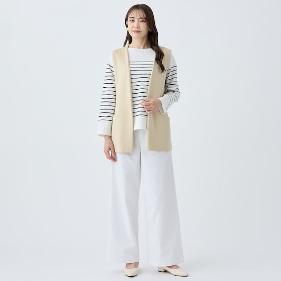 パネルボーダーコットンプルオーバー (65107) 13枚目画像