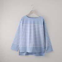 パネルボーダーコットンプルオーバー　(65107)