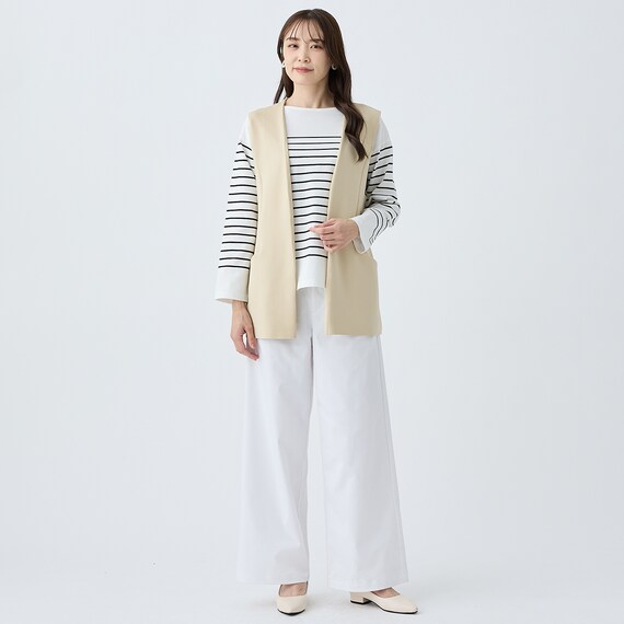 パネルボーダーコットンプルオーバー (65107) 13枚目画像