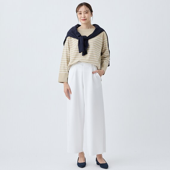 パネルボーダーコットンプルオーバー (65107) 17枚目画像