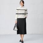 カットジョーゼットストレートスカート　(35105) 10枚目画像