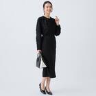 カットジョーゼットストレートスカート (35105) 13枚目画像