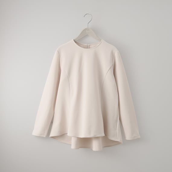 カットジョーゼットペプラムプルオーバー (65105) 6枚目画像