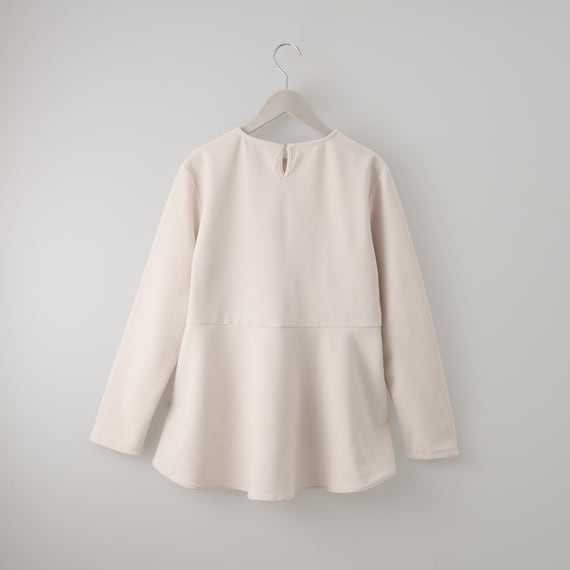 カットジョーゼットペプラムプルオーバー (65105) 7枚目画像