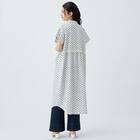 小紋柄レイヤード見えワンピース　(45102) 4枚目画像