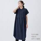 小紋柄レイヤード見えワンピース (45102) 9枚目画像