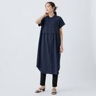 小紋柄レイヤード見えワンピース　(45102) 10枚目画像