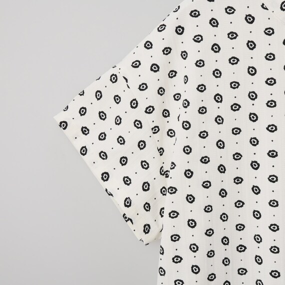 小紋柄レイヤード見えワンピース (45102) 17枚目画像