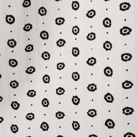 小紋柄ラッフル襟ブラウス　(55107) 21枚目画像