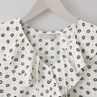 小紋柄ラッフル襟ブラウス (55107) 22枚目画像