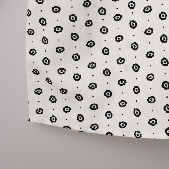 小紋柄ラッフル襟ブラウス (55107) 24枚目画像