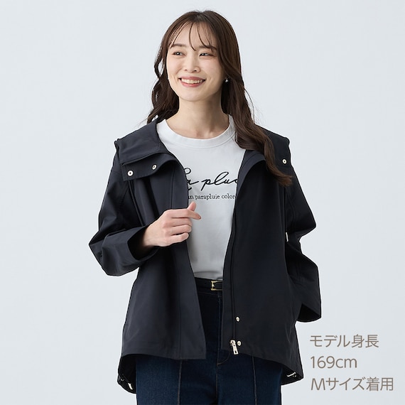 花粉がつきにくいはっ水UVカットAラインコート (05100) 1枚目画像