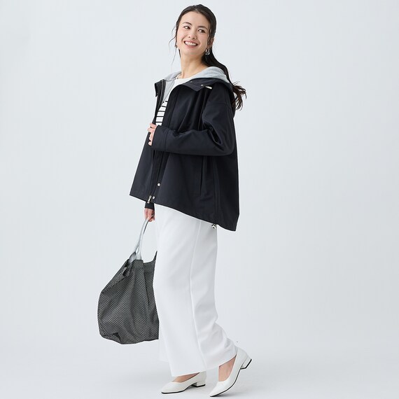 花粉がつきにくいはっ水ＵＶカットＡラインコート　(05100) 9枚目画像