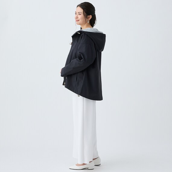 花粉がつきにくいはっ水ＵＶカットＡラインコート　(05100) 10枚目画像