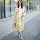 花粉がつきにくいはっ水ＵＶカットＡラインコート　(05100) 16枚目画像