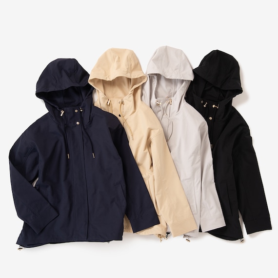 花粉がつきにくいはっ水UVカットAラインコート (05100) 34枚目画像