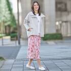 花粉がつきにくいはっ水ＵＶカットＡラインコート　(05100) 6枚目画像