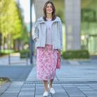 花粉がつきにくいはっ水ＵＶカットＡラインコート　(05100) 6枚目画像