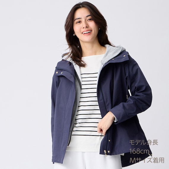 花粉がつきにくいはっ水UVカットAラインコート (05100) 8枚目画像