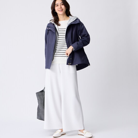 花粉がつきにくいはっ水ＵＶカットＡラインコート　(05100) 9枚目画像