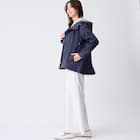 花粉がつきにくいはっ水UVカットAラインコート (05100) 10枚目画像