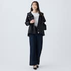 花粉がつきにくいはっ水UVカットAラインコート (05100) 13枚目画像