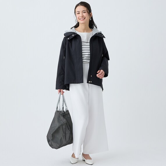 花粉がつきにくいはっ水ＵＶカットＡラインコート　(05100) 19枚目画像