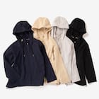 花粉がつきにくいはっ水UVカットAラインコート (05100) 34枚目画像