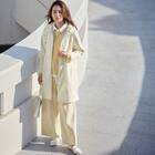 花粉がつきにくいはっ水UVカットストレッチ軽量コート (05101) 2枚目画像