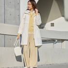 花粉がつきにくいはっ水UVカットストレッチ軽量コート (05101) 3枚目画像