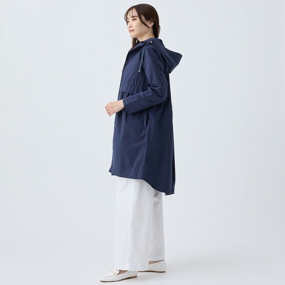 花粉がつきにくいはっ水UVカットストレッチ軽量コート (05101) 15枚目画像