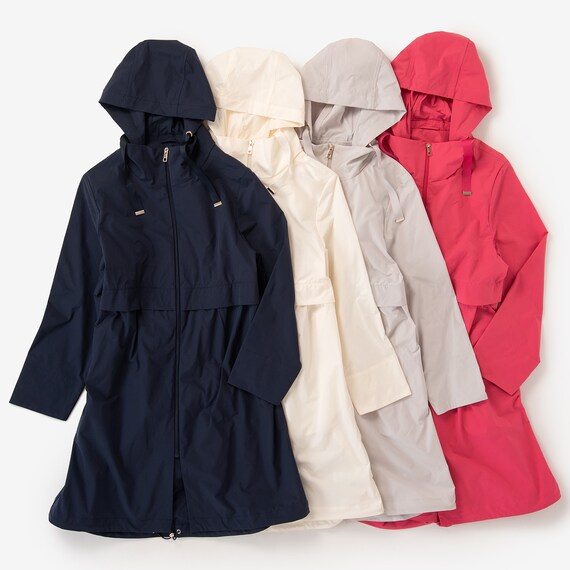 花粉がつきにくいはっ水UVカットストレッチ軽量コート (05101) 29枚目画像