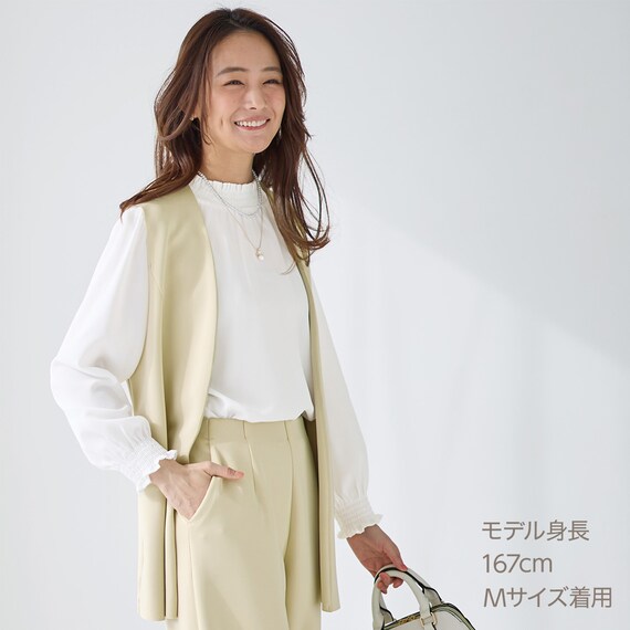 ソフトストレッチミドルジレ (15104) 1枚目画像