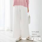 ソフトストレッチセミワイドパンツレギュラー丈　(25101) 11枚目画像